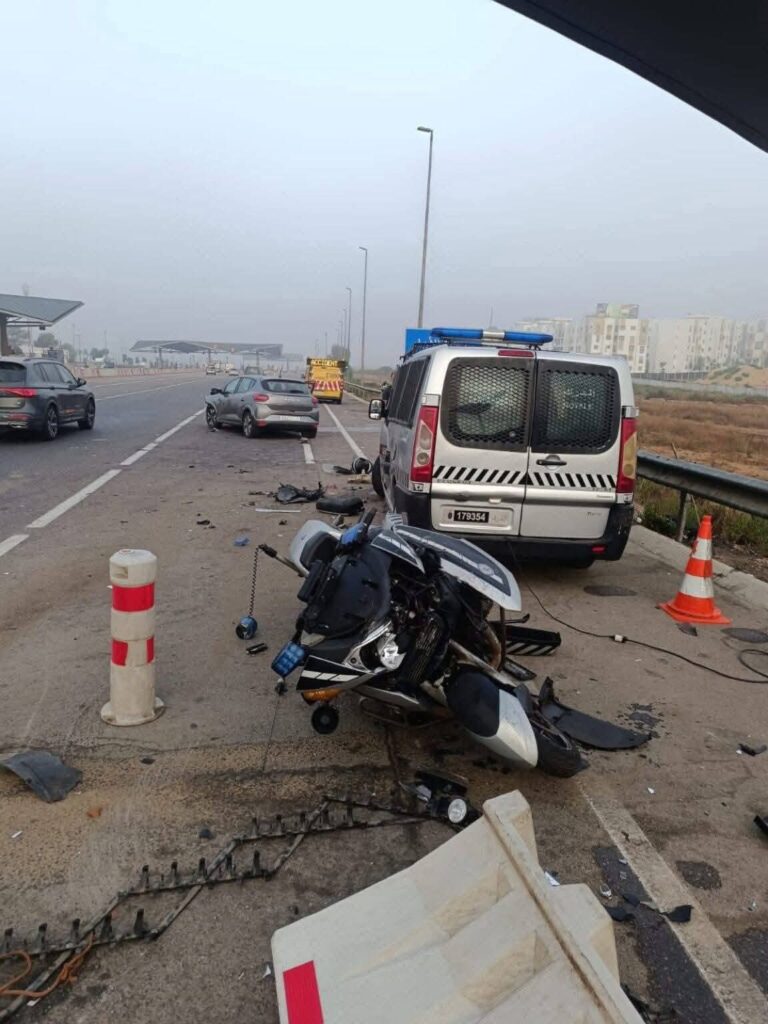 حادثة سير خطير تخلف أضرارًا بمركبتين للدرك الملكي بالدار البيضاء
