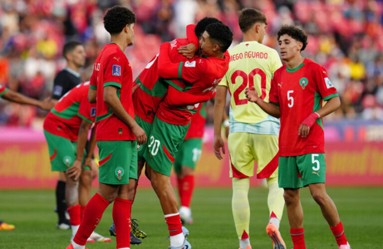 منتخب المغرب يحقق فوزا مثيرا على إسبانيا في كأس العالم للشباب